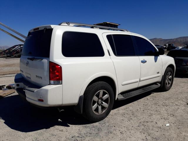 5N1AA08D98N612104 - 2008 NISSAN ARMADA SE WHITE photo 3