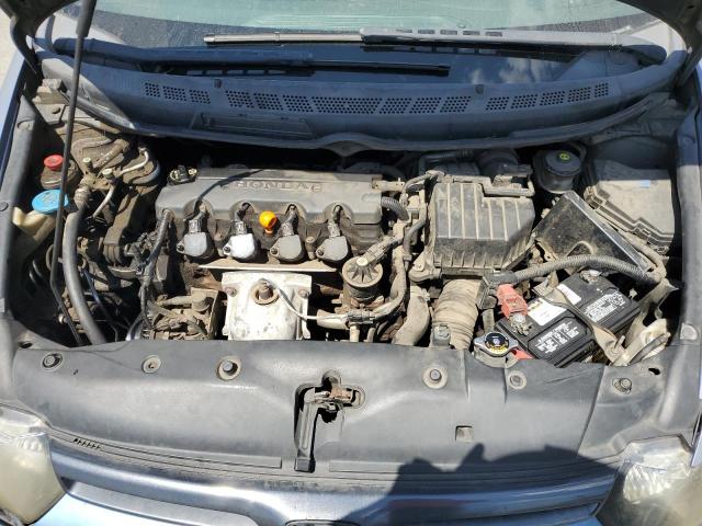 2HGFG12897H535432 - 2007 HONDA CIVIC EX BLUE photo 11
