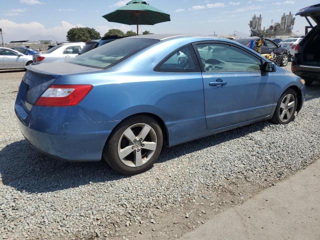 2HGFG12897H535432 - 2007 HONDA CIVIC EX BLUE photo 3