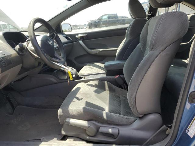 2HGFG12897H535432 - 2007 HONDA CIVIC EX BLUE photo 7