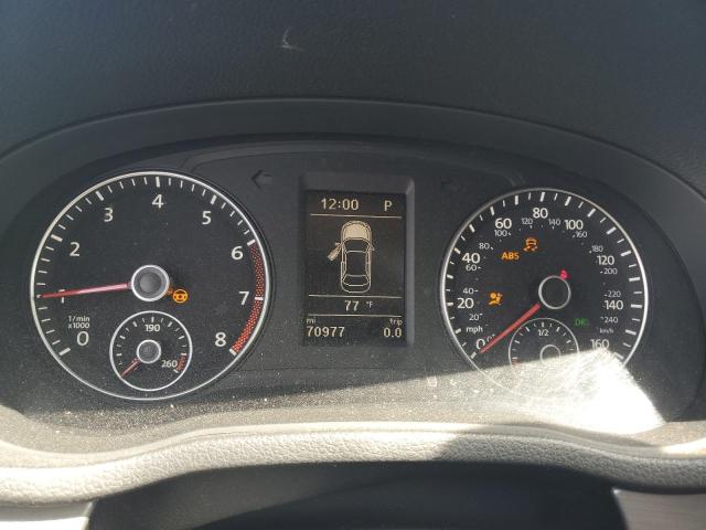 1VWBS7A36FC038227 - 2015 VOLKSWAGEN PASSAT SE BLUE photo 9