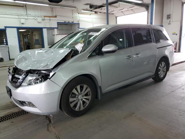 5FNRL5H42EB113752 - 2014 HONDA ODYSSEY EX SILVER photo 1