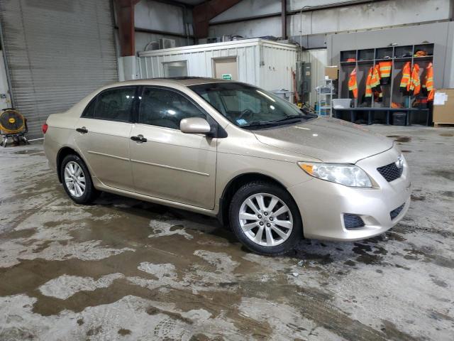 1NXBU4EE7AZ175960 - 2010 TOYOTA COROLLA BASE GOLD photo 4