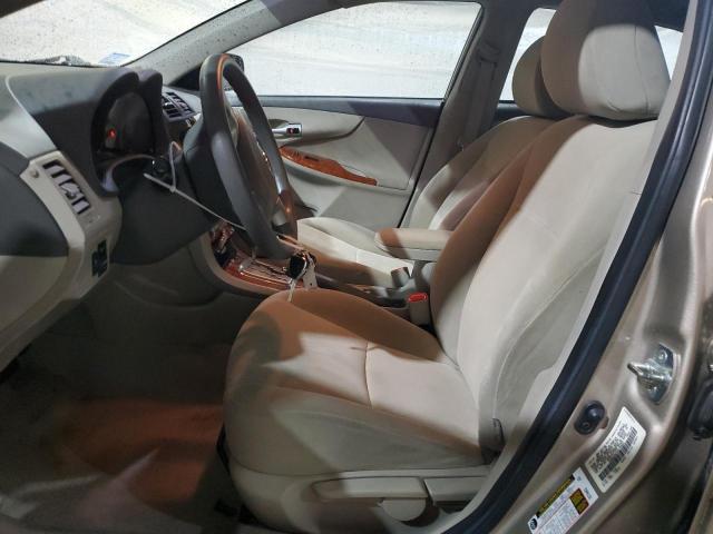 1NXBU4EE7AZ175960 - 2010 TOYOTA COROLLA BASE GOLD photo 7