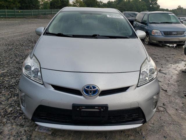JTDKN3DU4F1927305 - 2015 TOYOTA PRIUS ვერცხლისფერი ფოტო 5