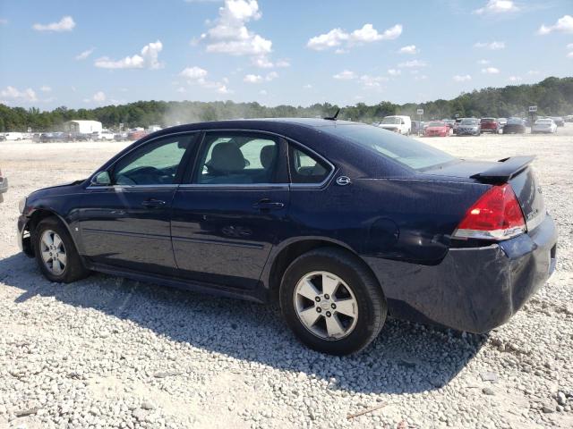 2G1WT57K091106013 - 2009 CHEVROLET IMPALA 1LT BLUE photo 2