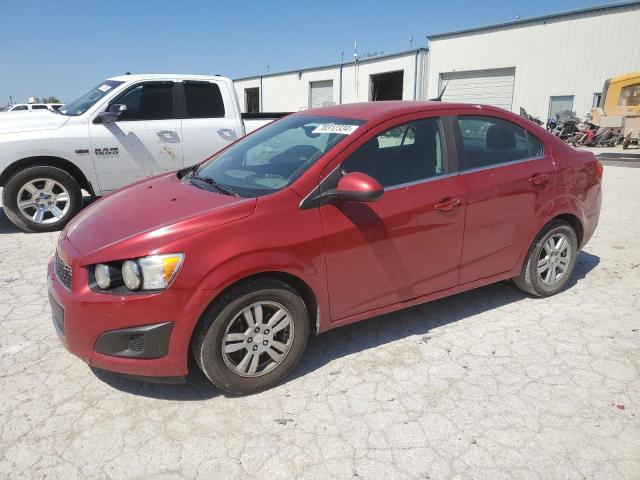 1G1JC5SH2E4112464 - 2014 CHEVROLET SONIC LT RED photo 1