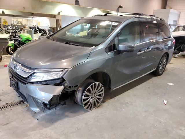 5FNRL6H98KB075926 - 2019 HONDA ODYSSEY ELITE Gris foto 1