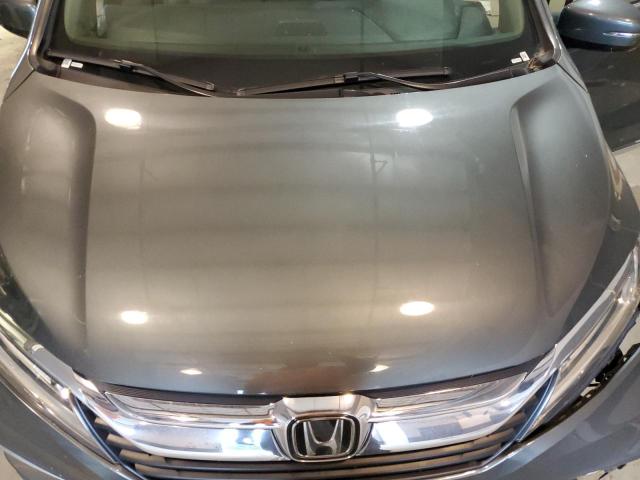 5FNRL6H98KB075926 - 2019 HONDA ODYSSEY ELITE GRAY photo 12