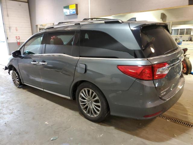 5FNRL6H98KB075926 - 2019 HONDA ODYSSEY ELITE Gris foto 2