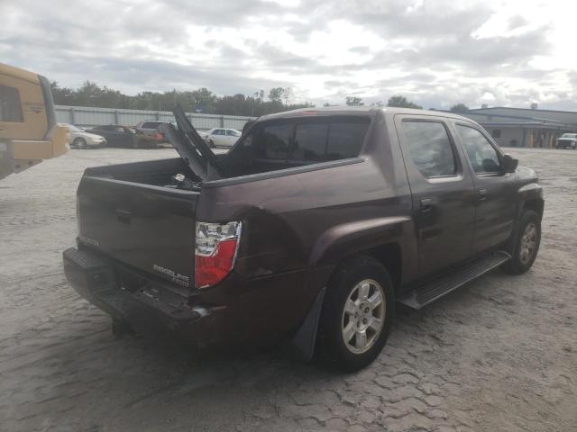 2HJYK16518H513508 - 2008 HONDA RIDGELINE RTL PURPLE photo 3