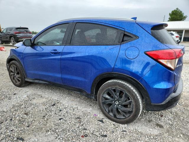 3CZRU5H18NM727133 - 2022 HONDA HR-V SPORT BLUE photo 2
