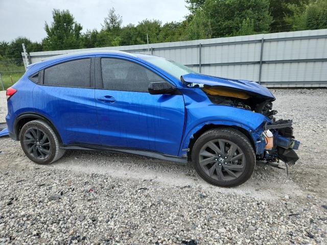 3CZRU5H18NM727133 - 2022 HONDA HR-V SPORT BLUE photo 4