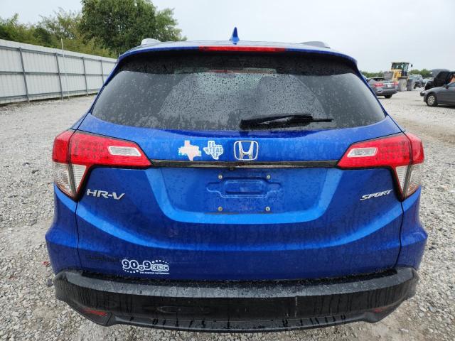 3CZRU5H18NM727133 - 2022 HONDA HR-V SPORT BLUE photo 6