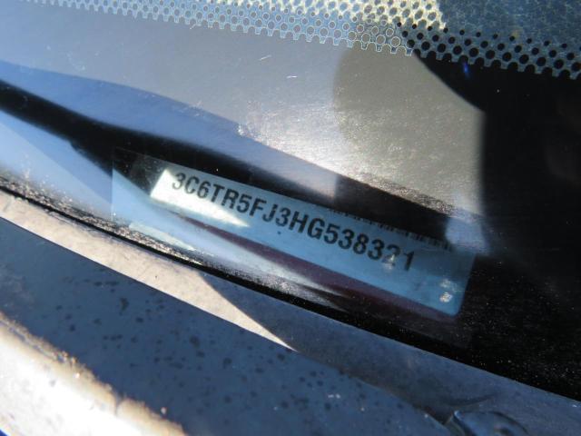 3C6TR5FJ3HG538321 - 2017 RAM 2500 LARAMIE Kasztanowy zdjęcie 10