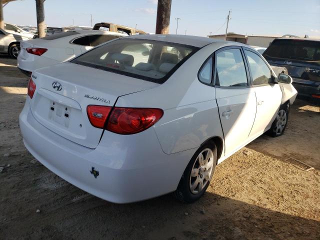 KMHDU46D67U090745 - 2007 HYUNDAI ELANTRA GLS WHITE photo 3