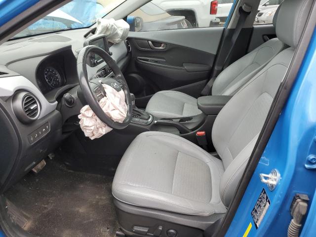 KM8K5CA54KU249382 - 2019 HYUNDAI KONA ULTIMATE BLUE photo 7