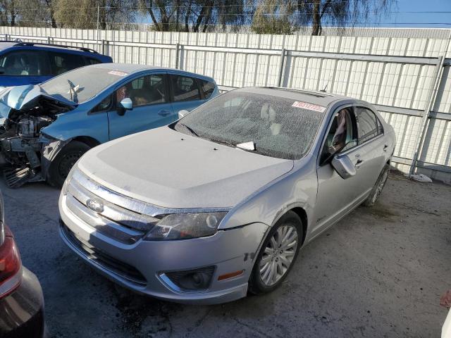 3FADP0L32CR254239 - 2012 FORD FUSION HYBRID SILVER photo 1