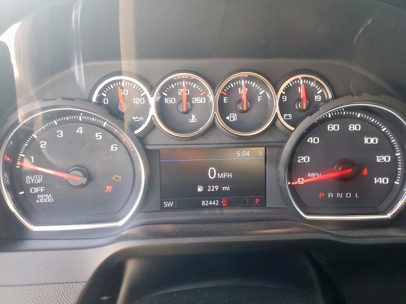 1GCPWCED7KZ143178 - 2019 CHEVROLET SILVERADO C1500 LT ლურჯი ფოტო 9