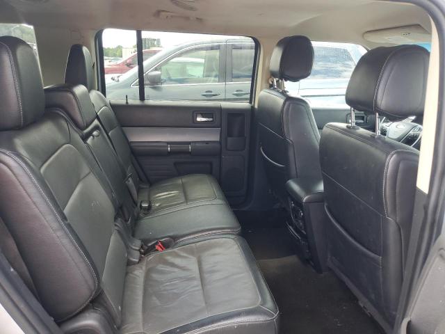2FMGK5C83EBD18056 - 2014 FORD FLEX SEL SILVER photo 11