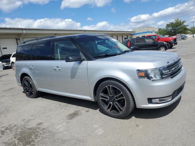2FMGK5C83EBD18056 - 2014 FORD FLEX SEL SILVER photo 4