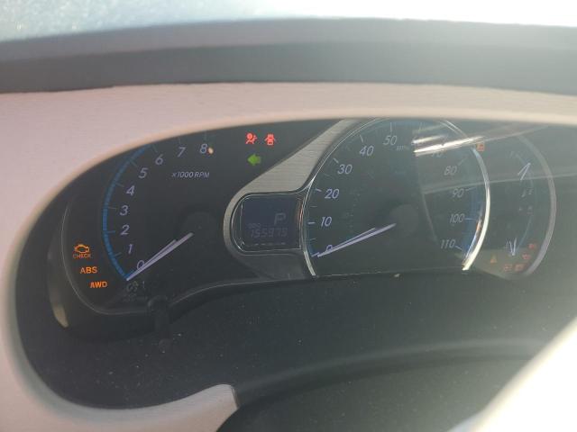 5TDDK3DC1DS053939 - 2013 TOYOTA SIENNA XLE ნაცრისფერი ფოტო 9