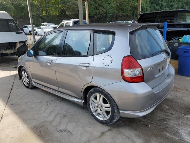 JHMGD38697S053144 - 2007 HONDA FIT S SILVER photo 2