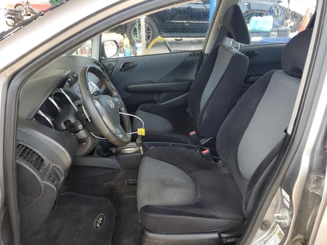 JHMGD38697S053144 - 2007 HONDA FIT S SILVER photo 7