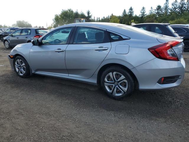 2HGFC2F50JH037029 - 2018 HONDA CIVIC LX 银色 照片 2