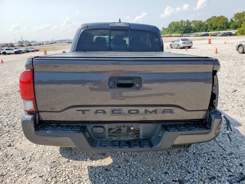 5TFAX5GN6KX138070 - 2019 TOYOTA TACOMA DOUBLE CAB Grau Foto 6