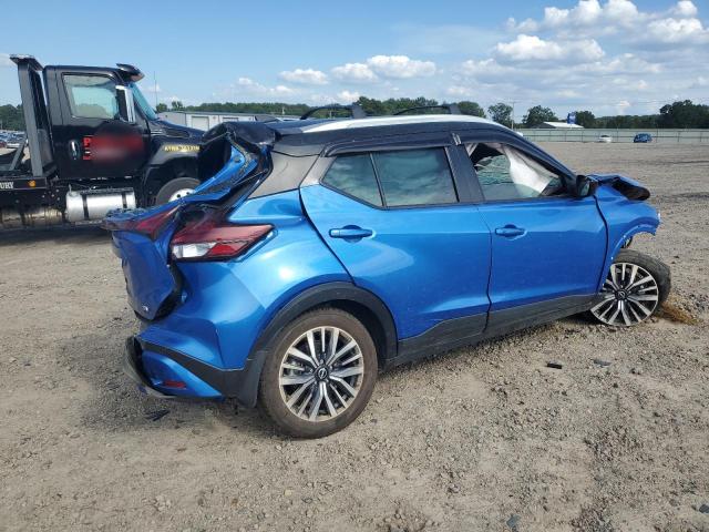 3N1CP5CV6NL499946 - 2022 NISSAN KICKS SV BLUE photo 3