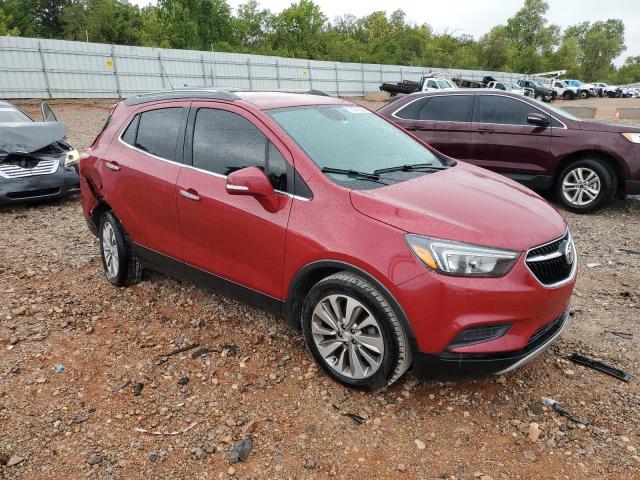 KL4CJASB7KB701652 - 2019 BUICK ENCORE PREFERRED 红色 照片 4