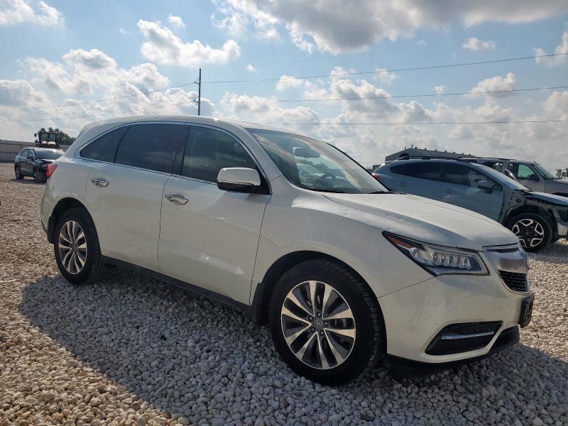 5FRYD3H45EB012992 - 2014 ACURA MDX TECHNOLOGY Blanc photo 4