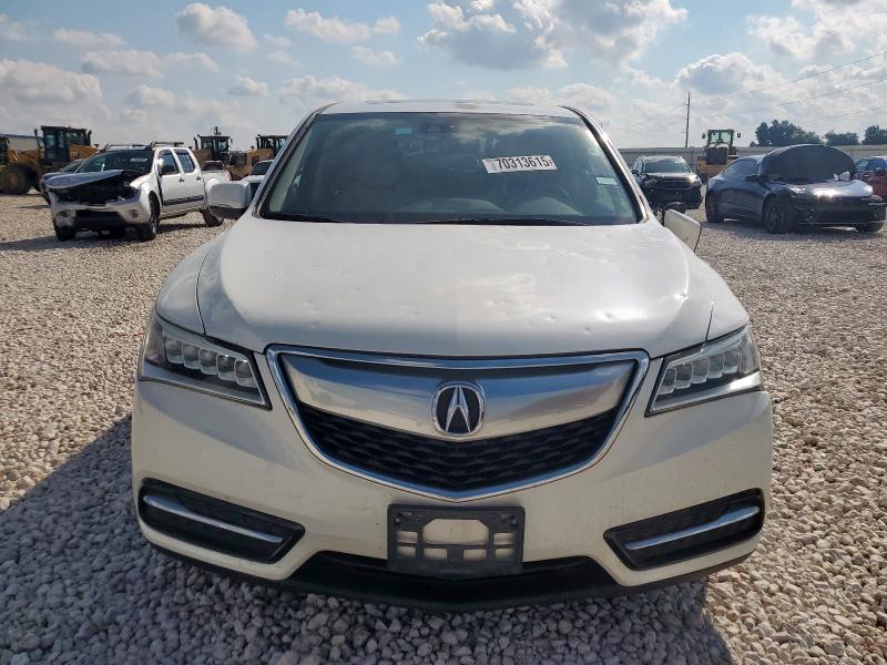 5FRYD3H45EB012992 - 2014 ACURA MDX TECHNOLOGY Blanc photo 5