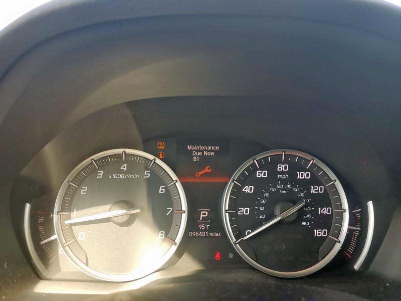 5FRYD3H45EB012992 - 2014 ACURA MDX TECHNOLOGY Blanc photo 9