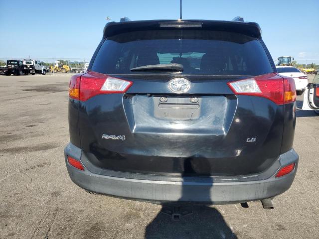 2T3ZFREV1EW096870 - 2014 TOYOTA RAV4 LE BLACK photo 6