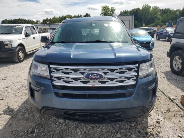 1FM5K8D83KGA45941 - 2019 FORD EXPLORER XLT أزرق صورة 5