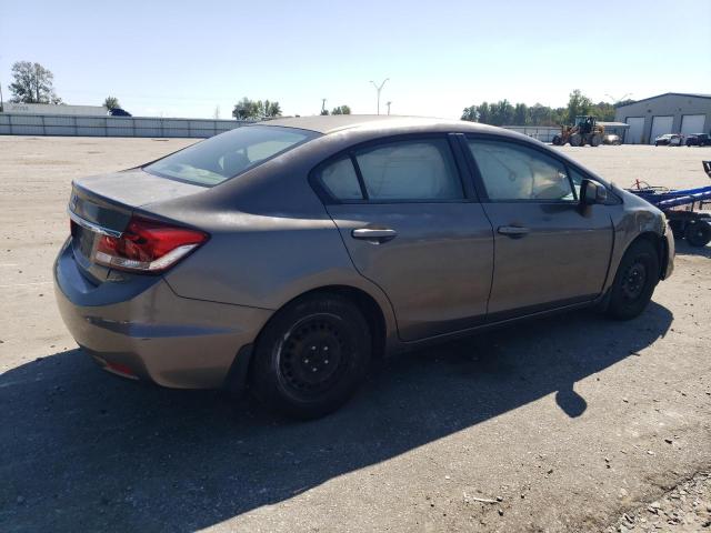 2HGFB2F54DH556236 - 2013 HONDA CIVIC LX GOLD photo 3