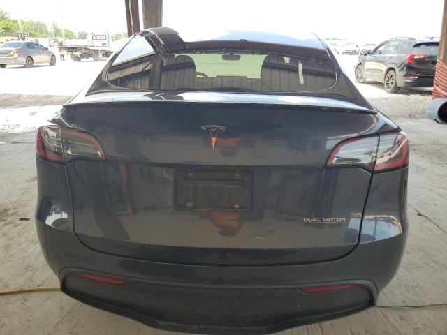 7SAYGDEF2NF330253 - 2022 TESLA MODEL Y CHARCOAL photo 6
