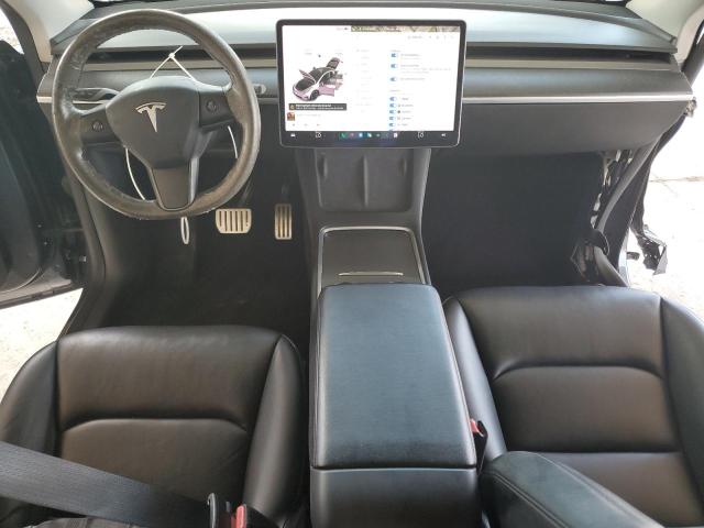 7SAYGDEF2NF330253 - 2022 TESLA MODEL Y CHARCOAL photo 8