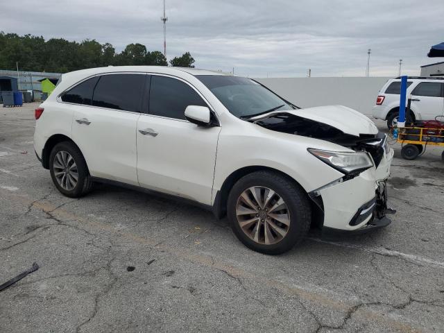 5FRYD4H4XEB033486 - 2014 ACURA MDX TECHNOLOGY WHITE photo 4