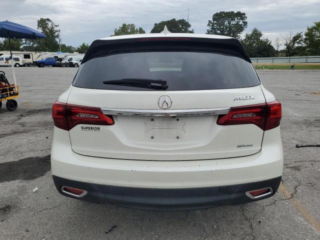 5FRYD4H4XEB033486 - 2014 ACURA MDX TECHNOLOGY WHITE photo 6