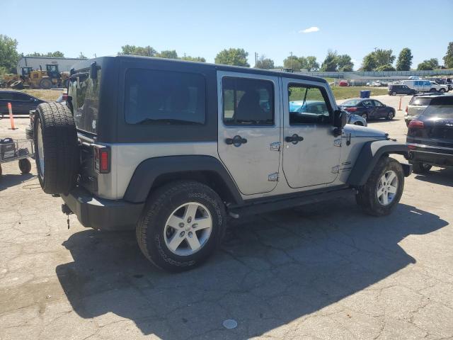 1C4BJWDG2JL808897 - 2018 JEEP WRANGLER SPORT SILVER photo 3