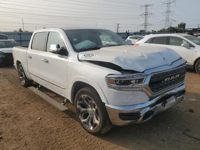 1C6SRFHT8KN627140 - 2019 RAM 1500 LIMITED WHITE photo 4