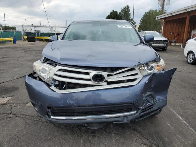 5TDBK3EH1CS164510 - 2012 TOYOTA HIGHLANDER BASE أزرق صورة 5