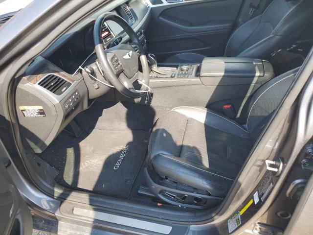 KMHGN4JE7FU050618 - 2015 HYUNDAI GENESIS 3.8L GRAY photo 7