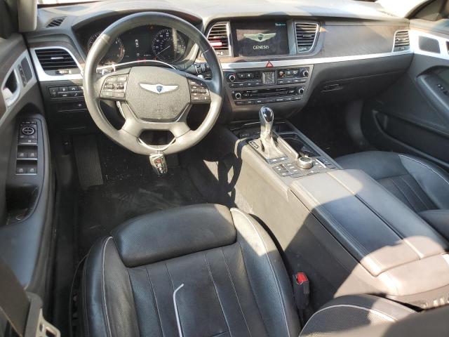 KMHGN4JE7FU050618 - 2015 HYUNDAI GENESIS 3.8L GRAY photo 8