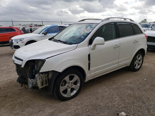 3GNAL3EK2ES679896 - 2014 CHEVROLET CAPTIVA LT WHITE photo 1