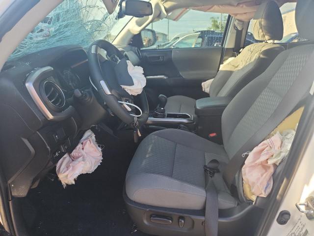 3TMCZ5AN1PM615447 - 2023 TOYOTA TACOMA DOUBLE CAB WHITE photo 7