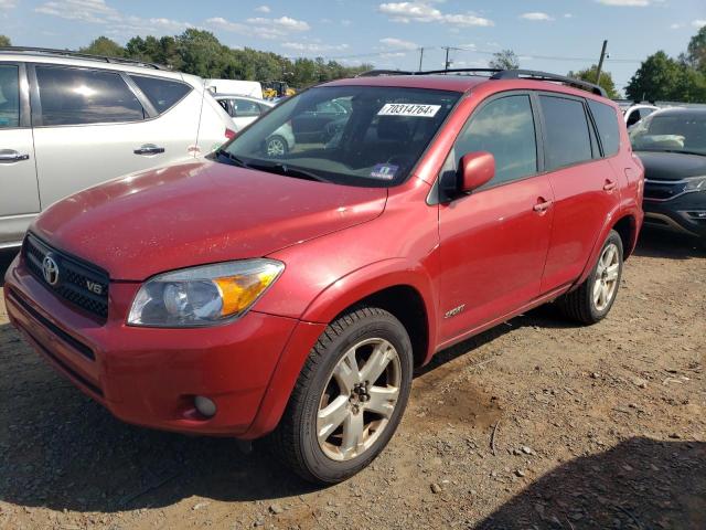 JTMBK32V666003262 - 2006 TOYOTA RAV4 SPORT RED photo 1